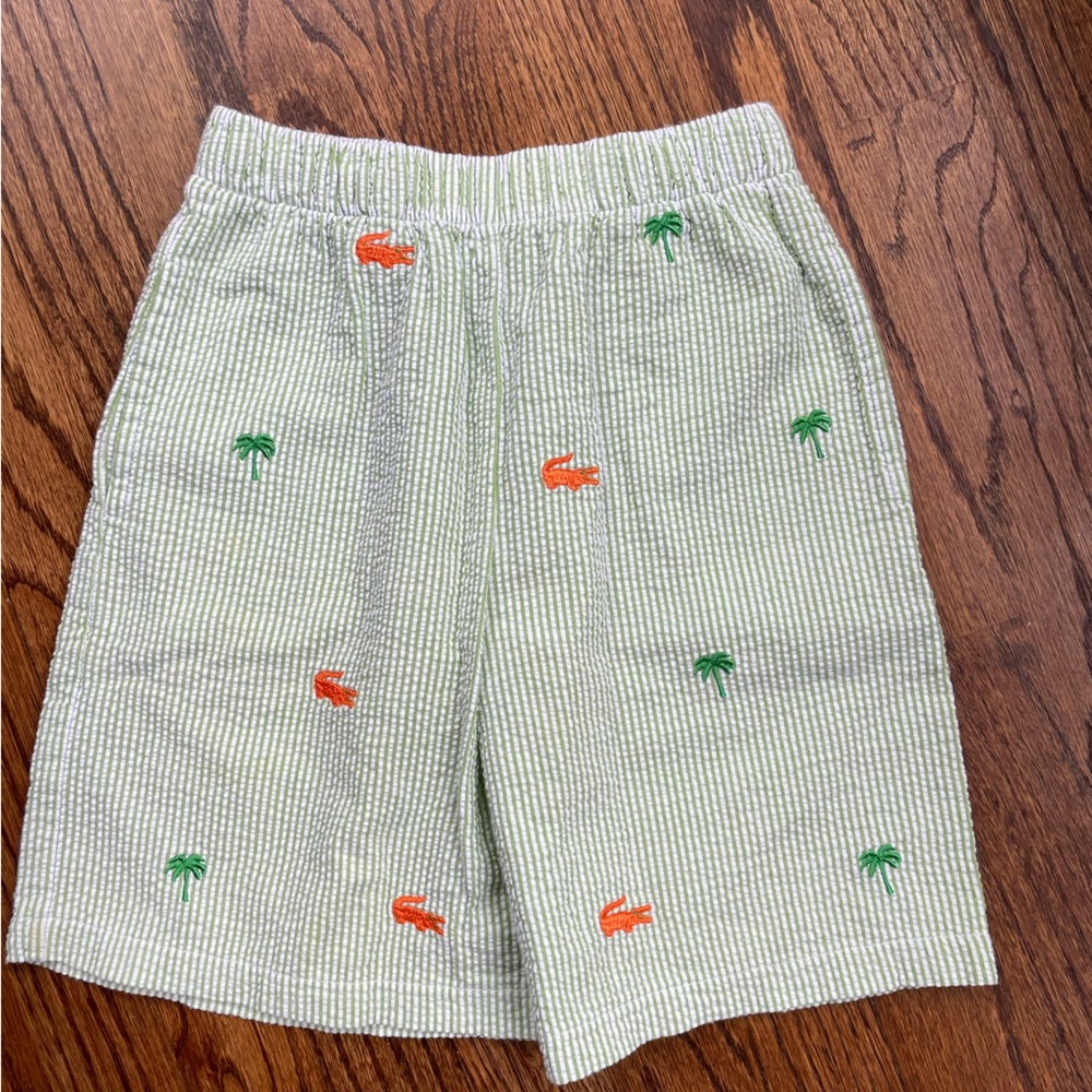 Vive La Fete for Ragsland boys seersucker shorts size 6 EUC